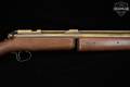 Benjamin Franklin Model 347 First Variation .177 Caliber (4.5mm) Brass & Wood in Good Condition Image 5