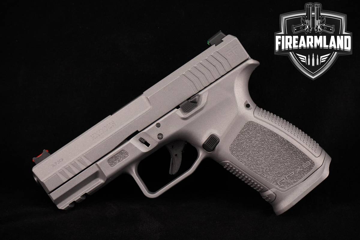 GForce Arms RPX9 Exodus 9mm 4.02" Silver GForce +2 MAGS & ORIG CASE