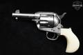 2021 Uberti-Cimarron Model 1873 Colt Doc Holliday Birdshead .45 Colt Brushed Stainless in Excellent Condition Image 3