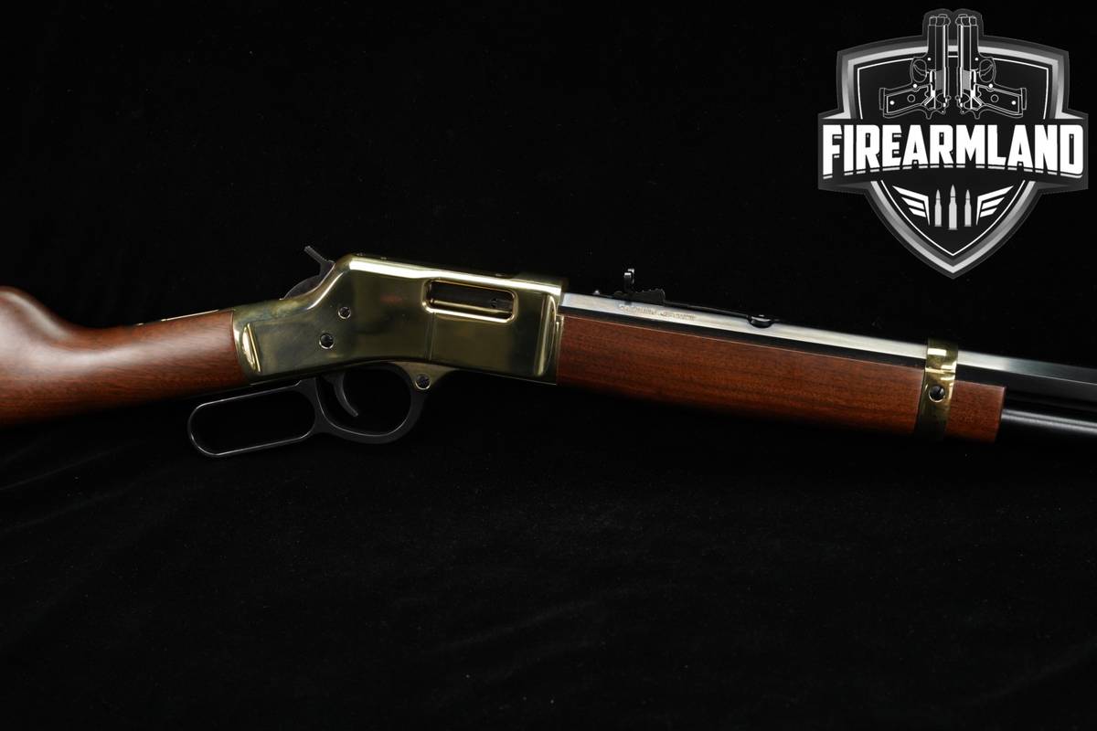 Henry Big Boy Classic 45 Colt 20" Polished Brass & Walnut H006C +ORIG BOX