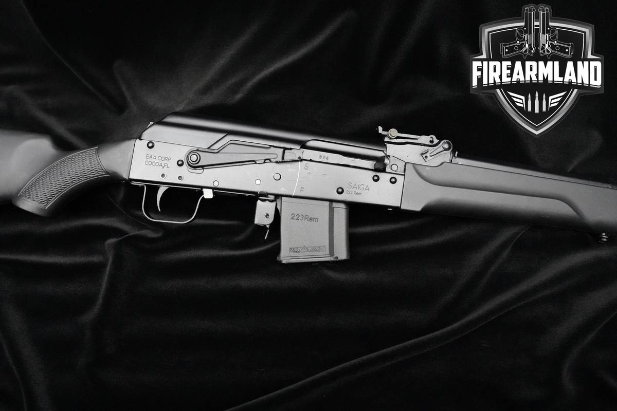 Izhmash Saiga 223 Rem Izhmash Rifle 223-Rem Russian Saiga SGL Gas Piston