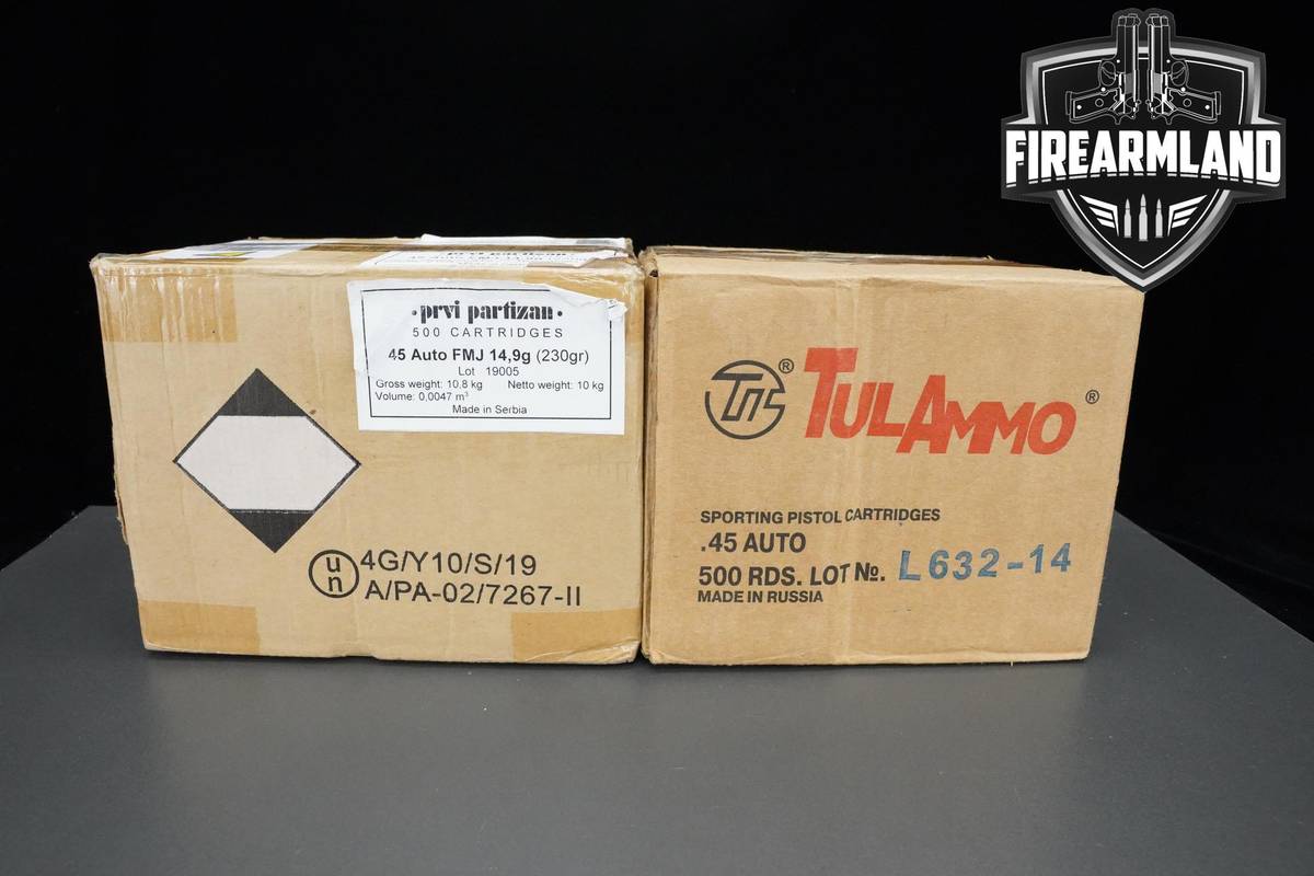 45 ACP Ammo 45-ACP Ammunition 1000 ROUNDS