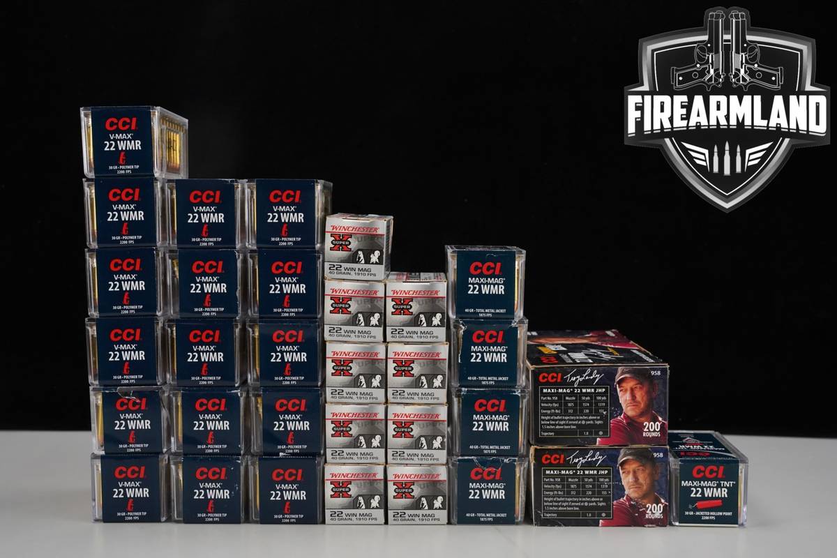 2050 RDS! 22WMR Ammo 22 Win Mag