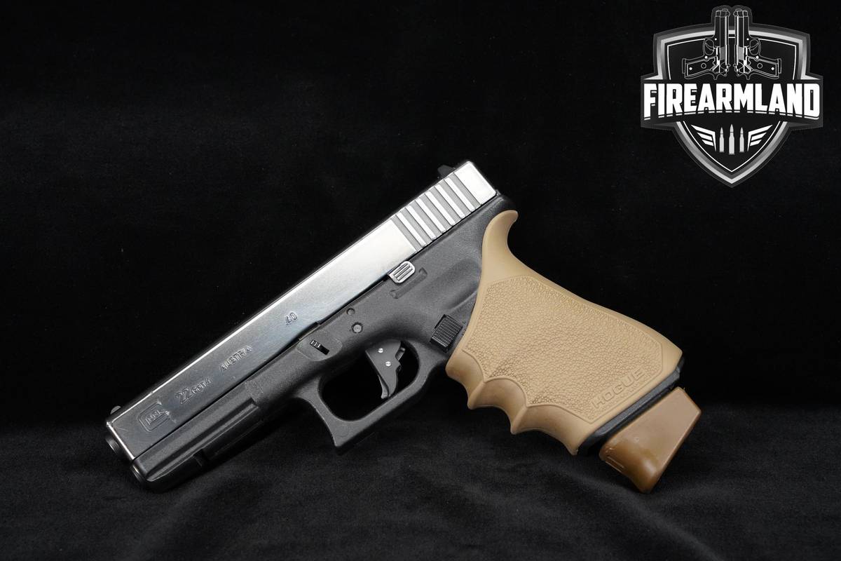 Glock 22 Gen4 40S&W 4.49" Mirror-Polished Stainless G22 Gen-4