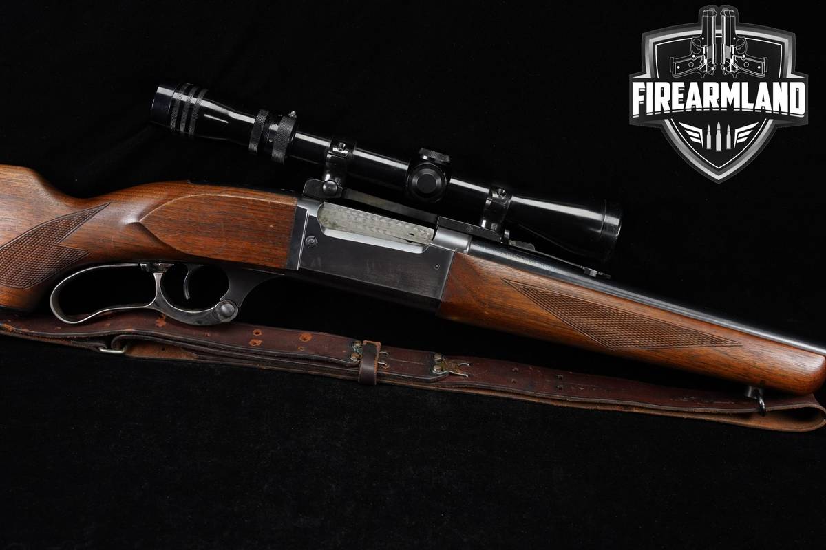 VINTAGE 1953 Savage Arms Model 99R 300Savage 24" Blued & Walnut 99-R +OPTIC