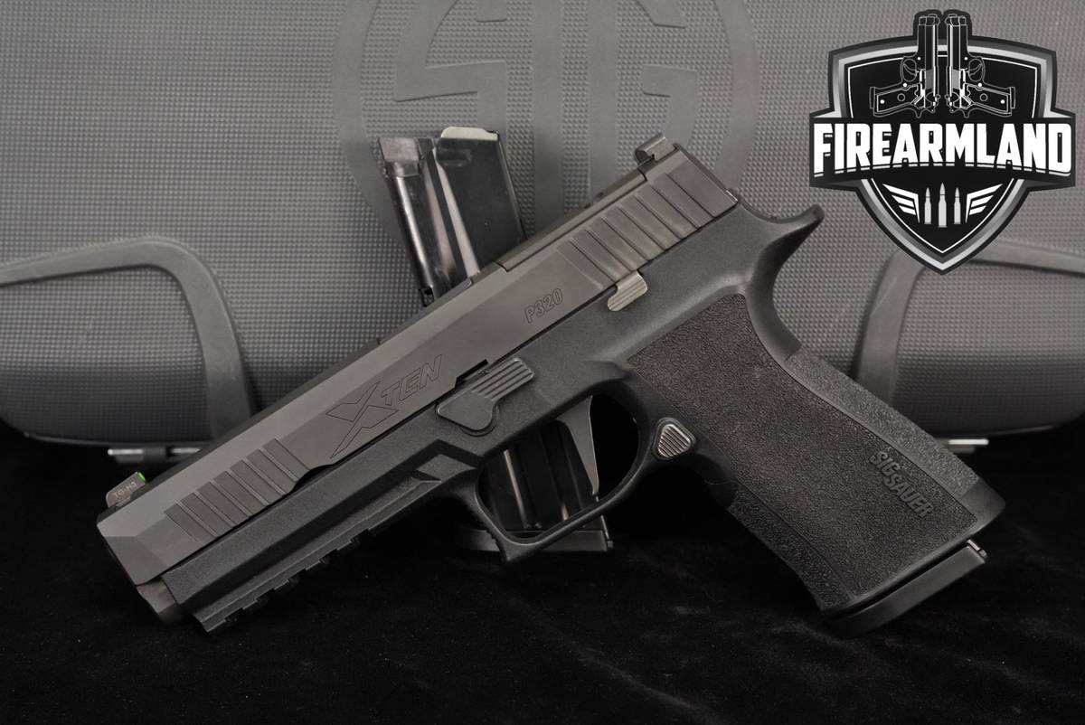 Sig Sauer P320-XTEN 10mm Optics-Ready P 320 X Ten +2 MAGS & ORIG CASE
