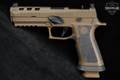 Sig Sauer P320-XFIVE DH3, Custom Works 9mm Luger Coyote Tan in Very Good Condition Image 3