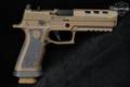 Sig Sauer P320-XFIVE DH3, Custom Works 9mm Luger Coyote Tan in Very Good Condition Image 5