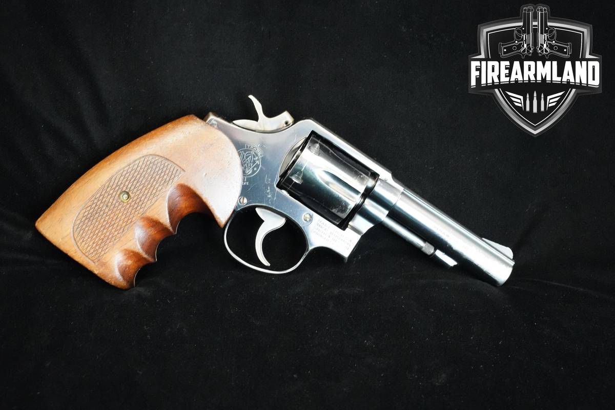 1973 Smith & Wesson (S&W) Model 10-6 Military Police 38 Special 4" S&W 10-6