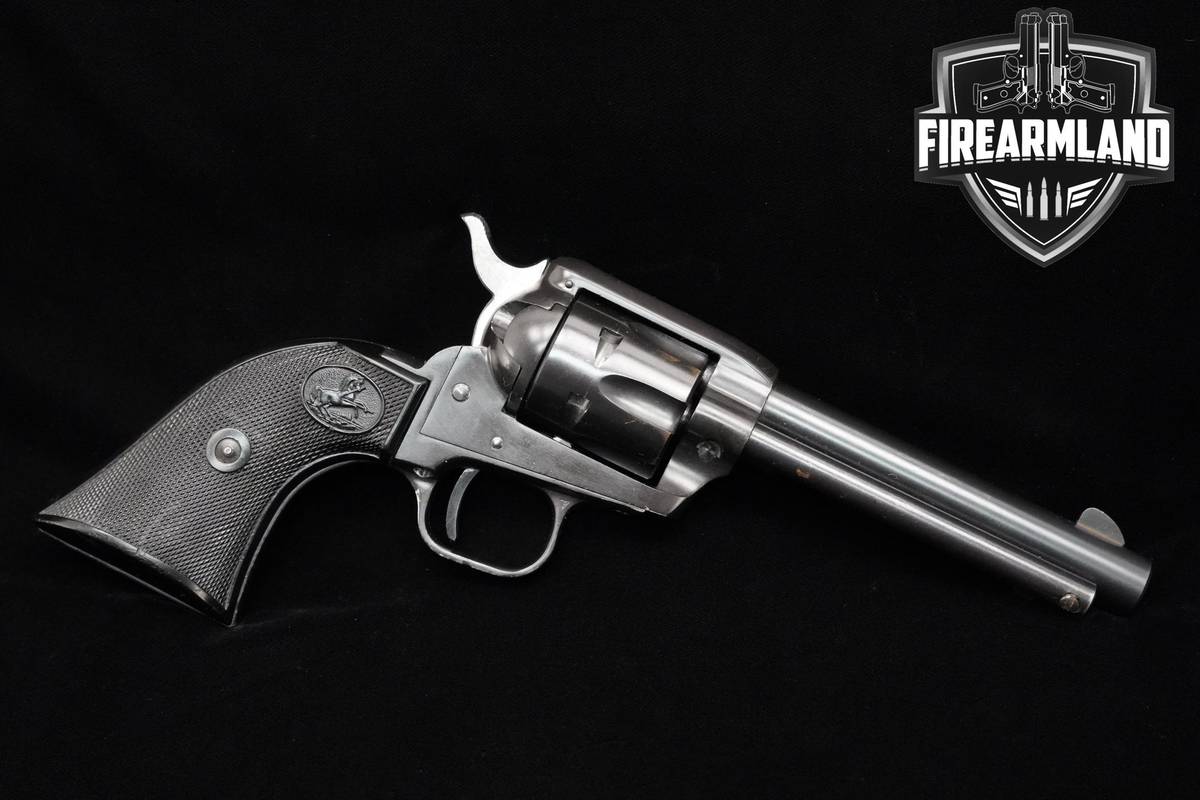 1960 Colt Single Action Frontier Scout 22LR 4.75" Blued Colt SAA Rimfire