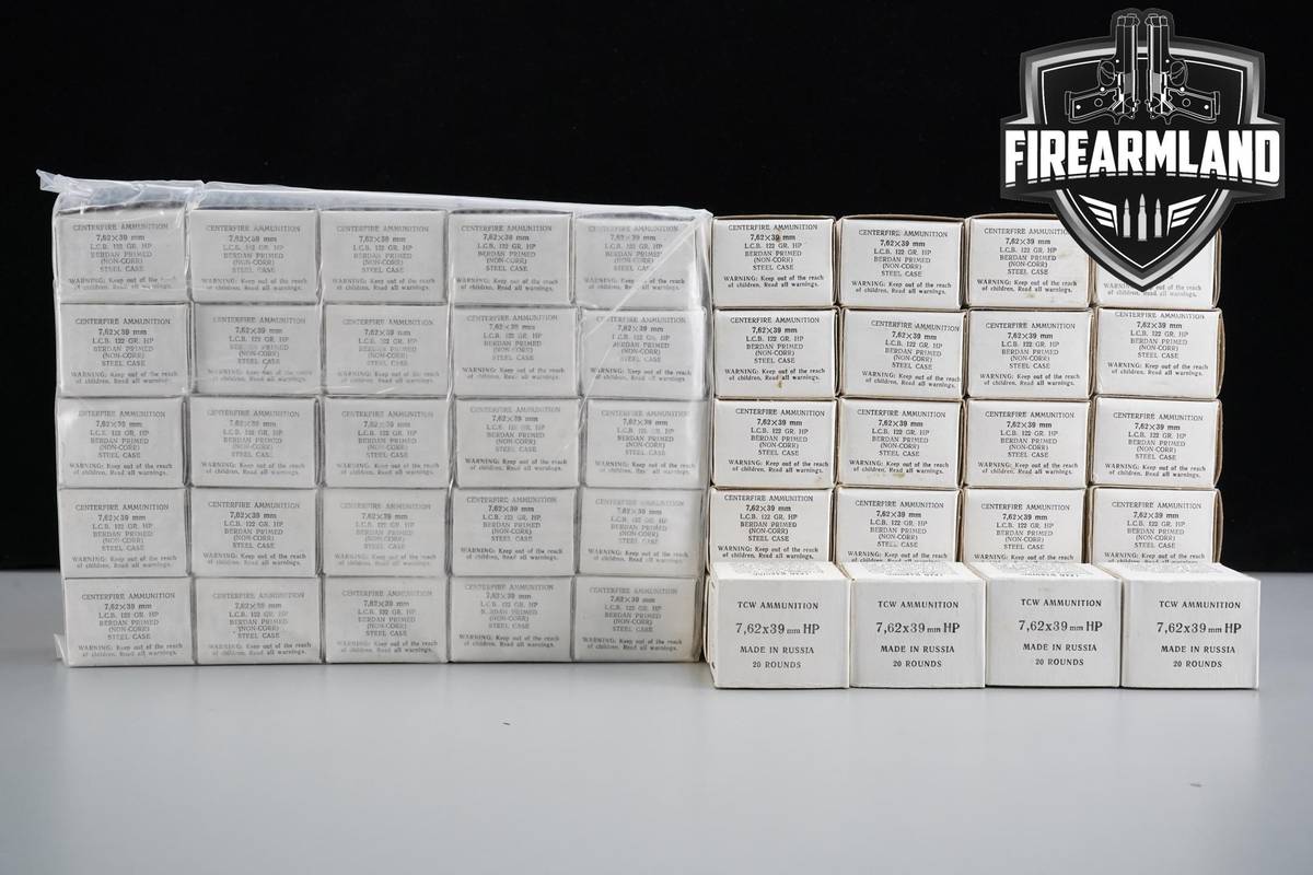 980 RDS! 7.62x39 Ammo 762