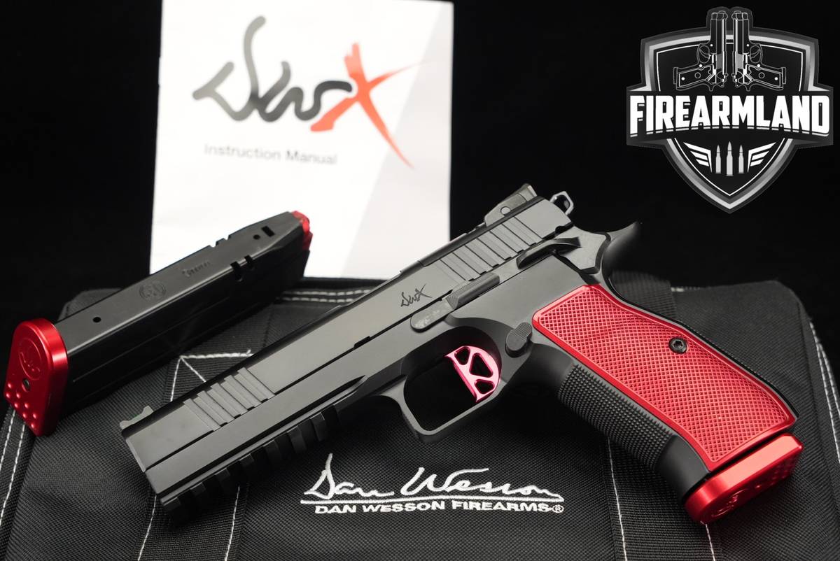Dan Wesson DWX Full-Size 9mm 4.95" CZ 75 1911 +2 MAGS & ORIG BOX