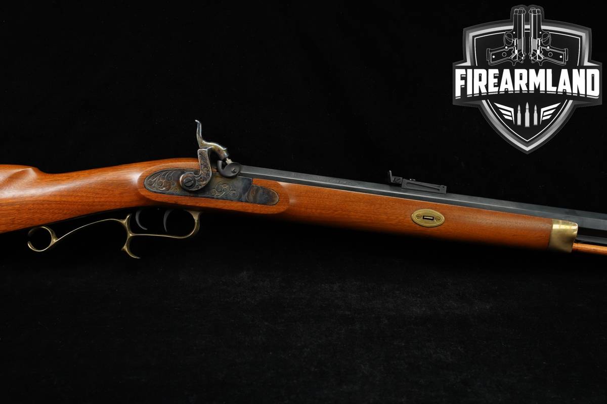 Thompson Center T/C Hawken 45 Cal 28" Blued & Hardwood TC Hunting Rifle