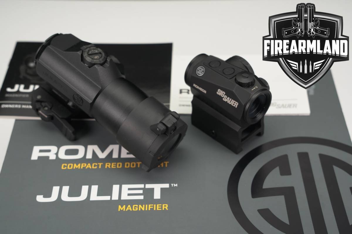 Sig Sauer Romeo 5 / Juliet 3 Combo 3x Magnification 2 MOA Red Dot