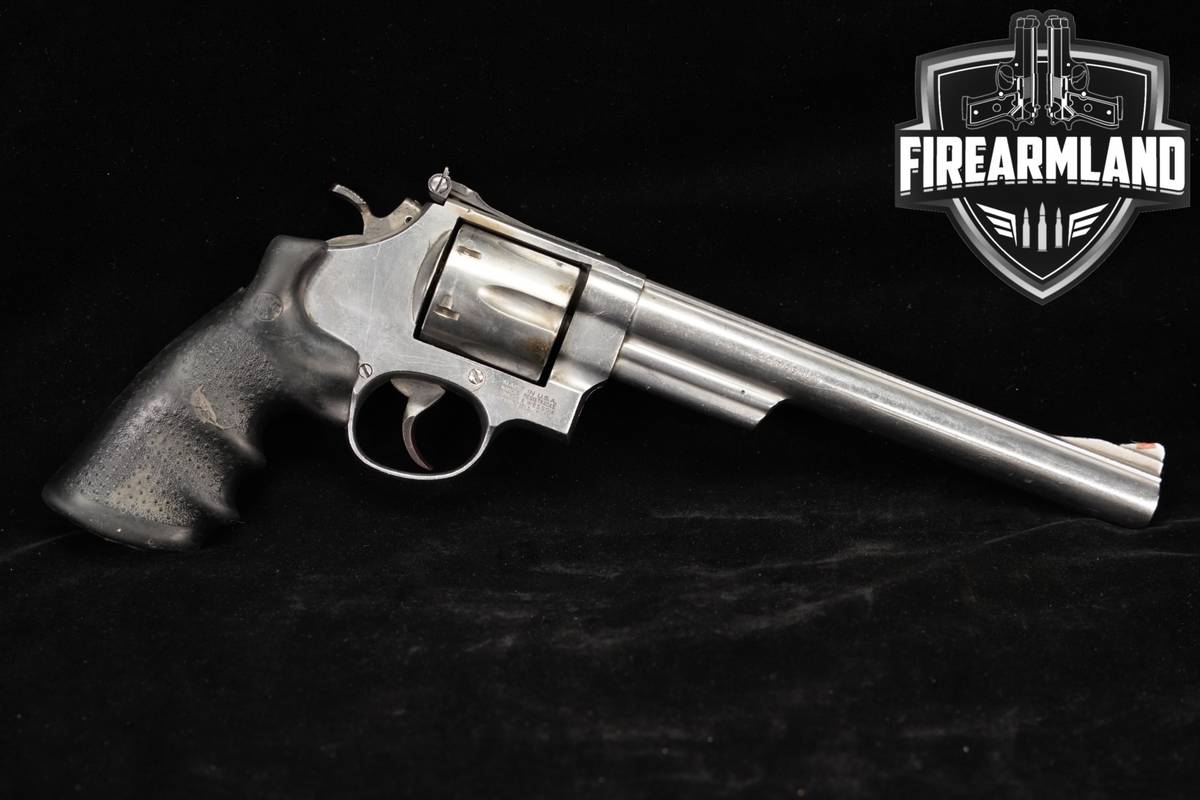 1996 Smith & Wesson Model 629-4 S&W 44 Rem Mag 8 3/8" Satin Stainless DA/SA
