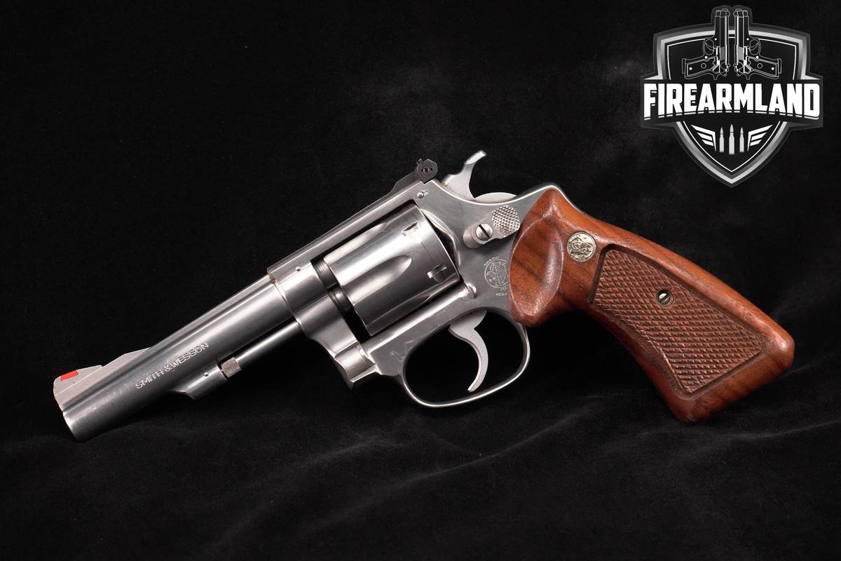 1980-1981 Smith & Wesson S&W Model 63 Kit Gun 22LR 4.0" Stainless