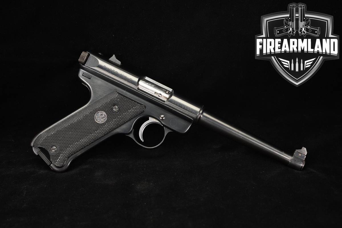 1994 Ruger Mark II Standard 22LR 6" Blued Mark2 MK 2