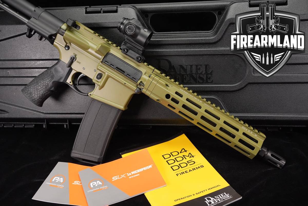Daniel Defense DDM4 V7P 5.56 NATO AR-15 AR15 10.3" DD M4 +ORIG CASE, OPTICS