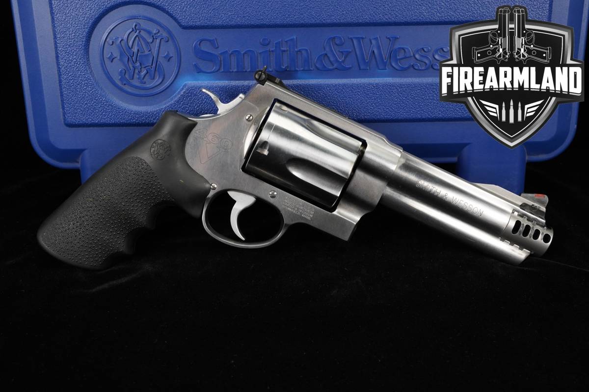 Smith & Wesson Model 460XVR 460 S&W Magnum 5" COMP M460 +ORIG CASE