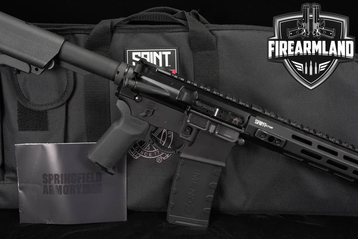 Springfield Armory SAINT Victor V2 5.56 NATO AR-15 AR15 16" +ORIG CASE