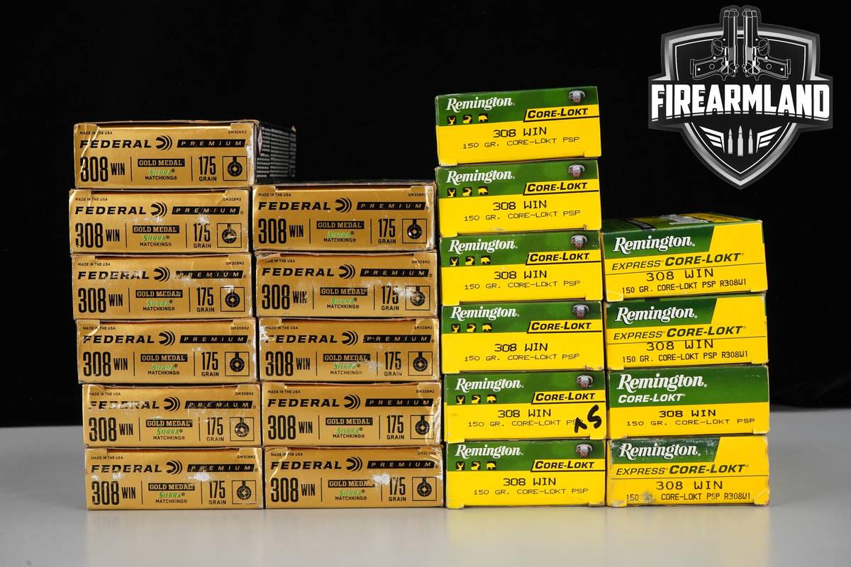 420 RDS! 308 Winchester Win Ammo