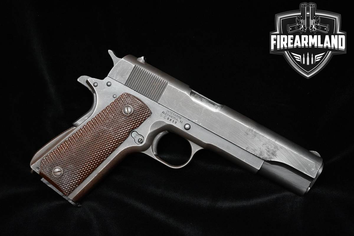 VINTAGE Interarms/Rem Rand 1911A1 Silver Cup 5" 1911A1 Interarms 1911-A1 