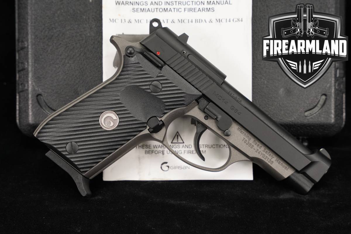 Girsan MC14 G84 380 ACP 3.8" MC-14 G-84 +ORIG CASE