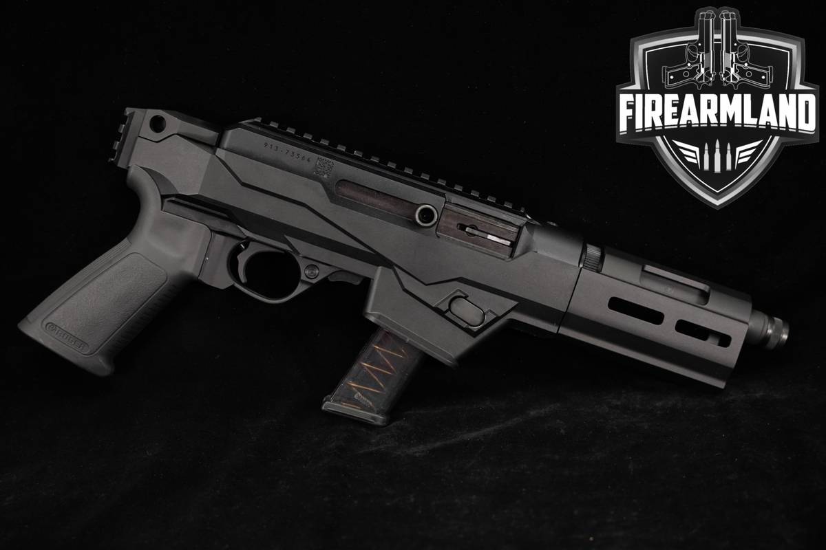 Ruger PC Charger 9mm 6.5" TAKEDOWN, THREADED