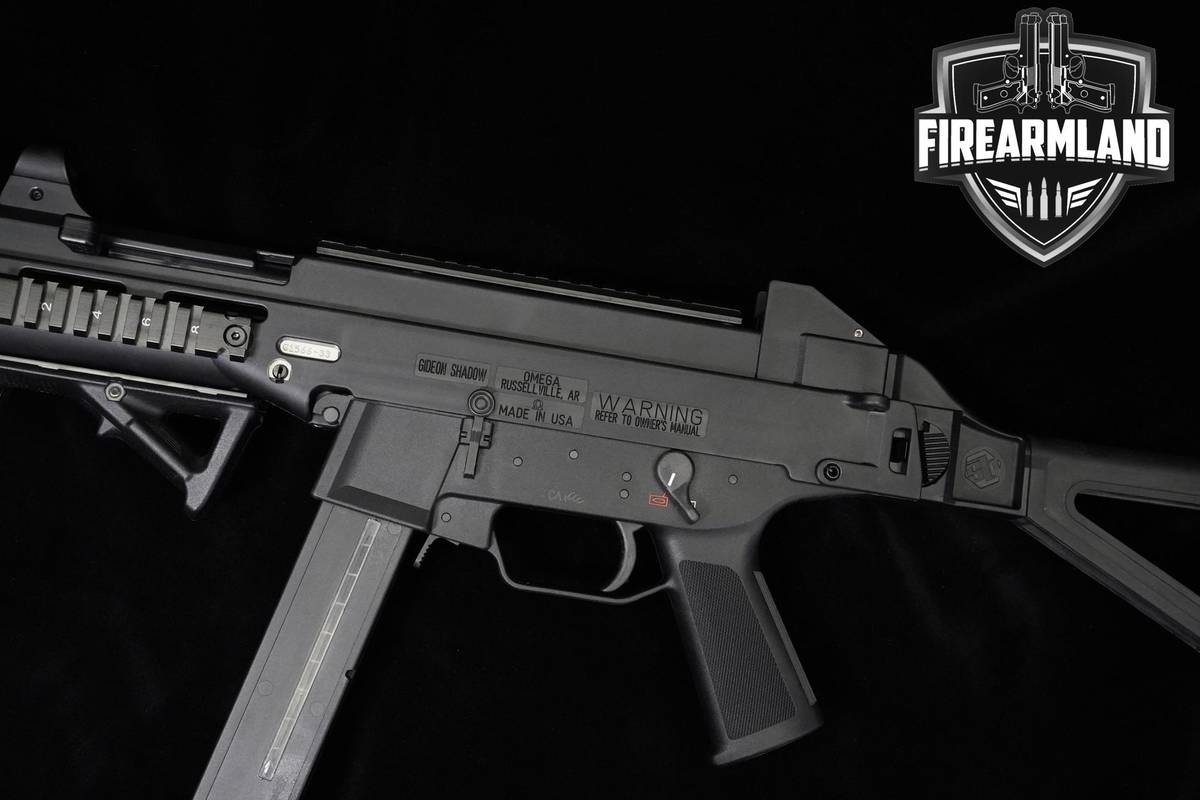 Omega Gideon Shadow 45 ACP 7.87" UMP HK Omega +3 MAGS