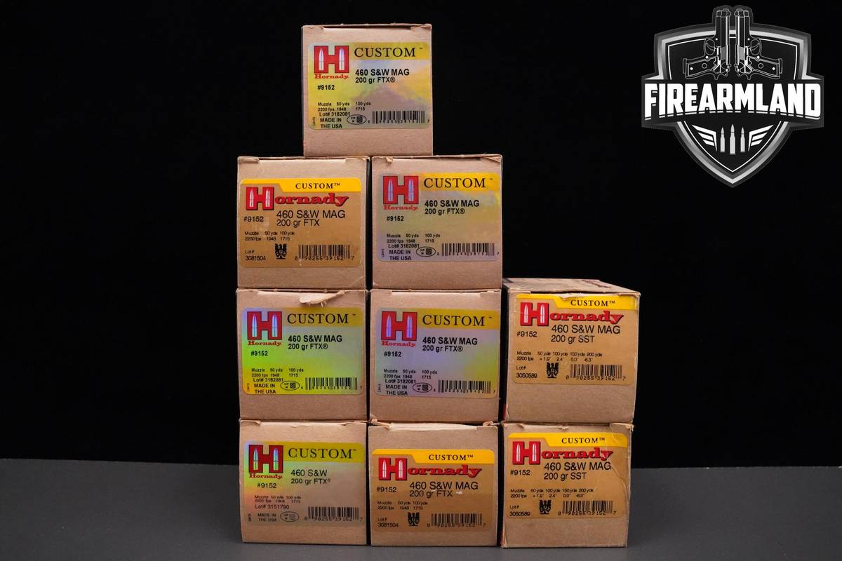 180 ROUNDS! 460 S&W Magnum Ammo 460-S&W-Mag Ammunition