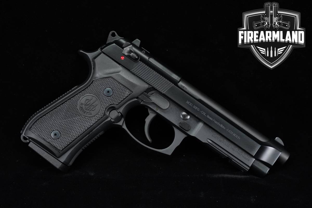 Beretta M9A1 9mm 4.9" M9 A1 M 9 Full Size Home Defense +2 MAGS & ORIG CASE