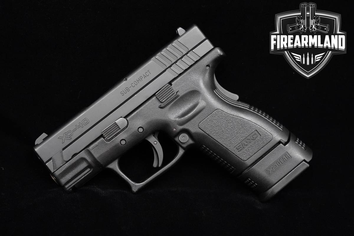 Springfield Armory XD40 Sub Compact 40 S&W 3" Springfield XD40 XD-40 +4MAGS