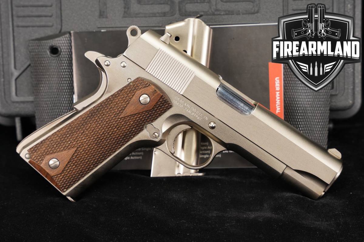 TISAS 1911 A1 Tank Commander Series 70 9mm 1911A1 +2 MAGS, ORIG CASE