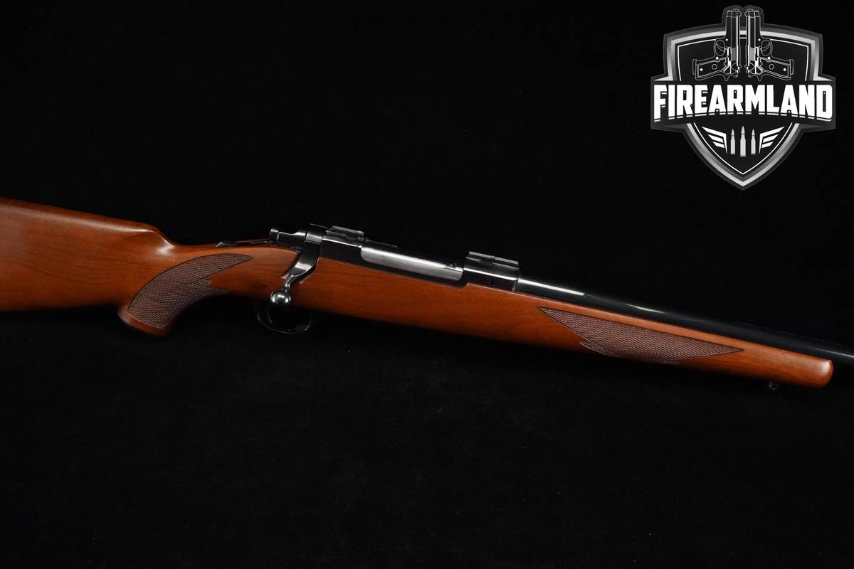 1987 Ruger M77 Rifle (Tang Safety) 338 Win Magnum Mauser-Extractor 24"