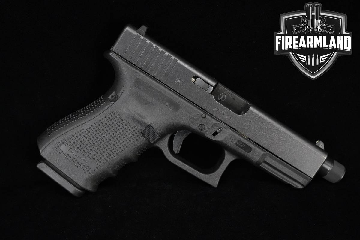 THREADED Glock 23 Gen4 9mm/40 SW Glock 23 Gen4 G23 G-23 +3 MAGS & ORIG CASE