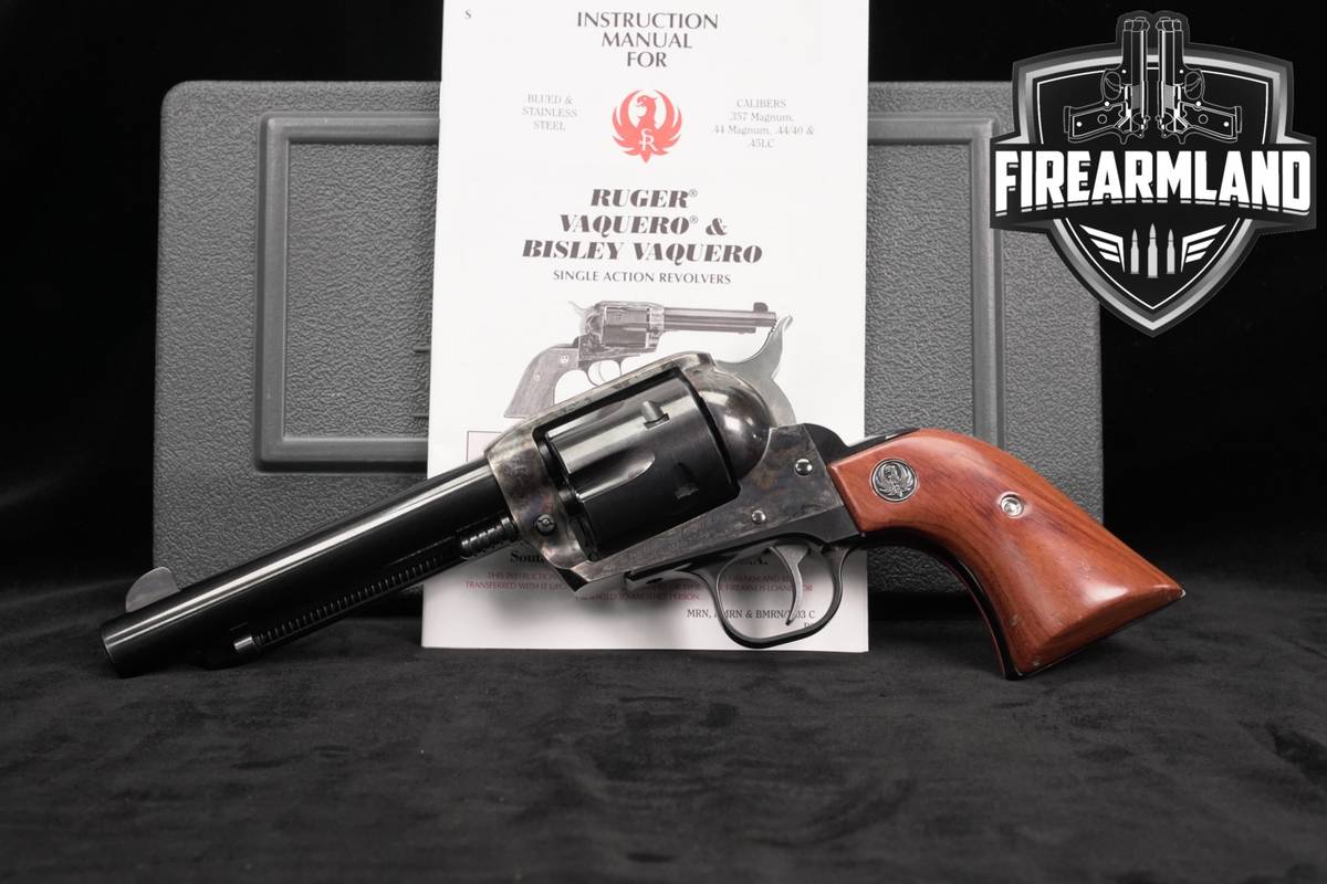 2008 Ruger Vaquero Large-Frame 44 Rem Mag 5.5" +ORIG CASE