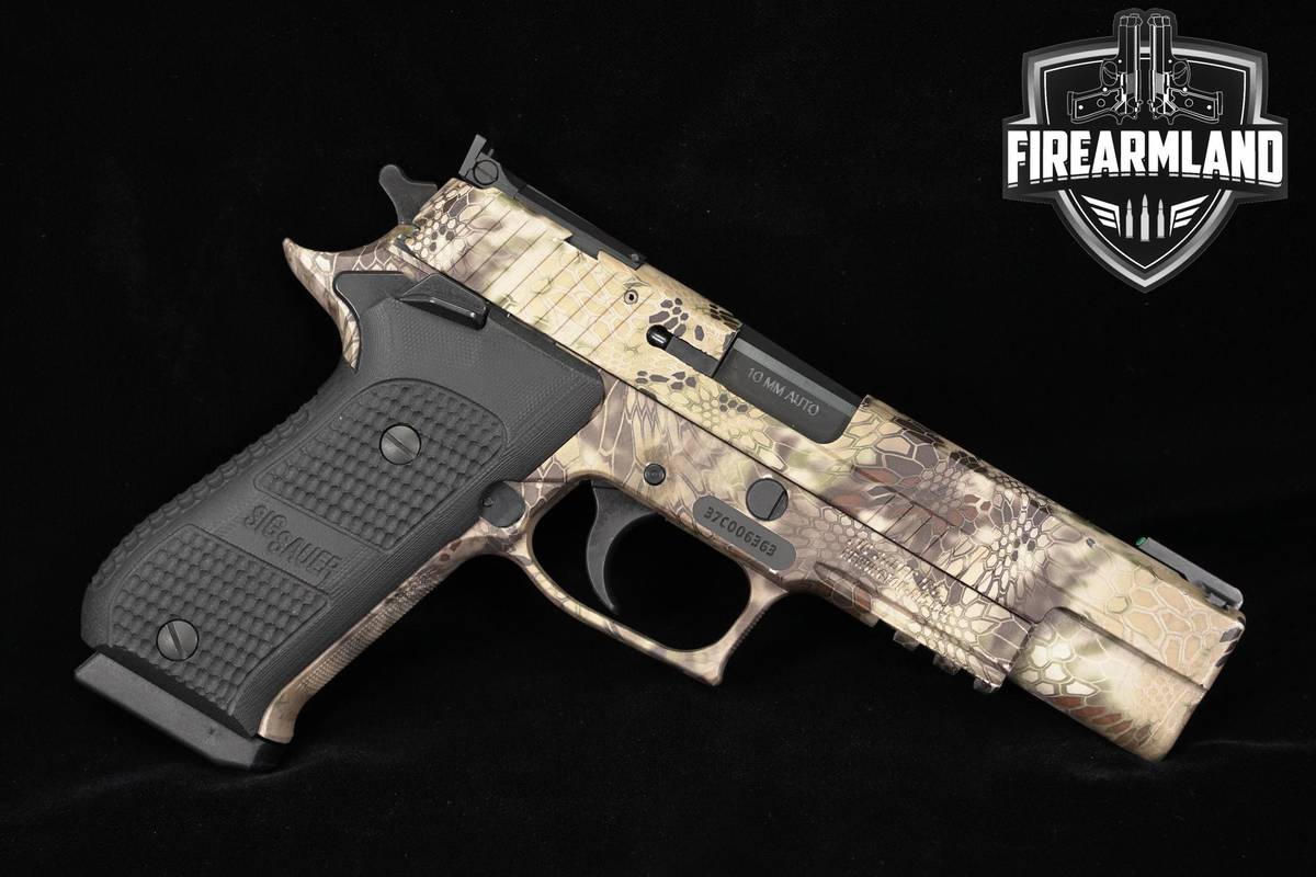 Sig Sauer P220 Elite SAO Kryptek Camo 10mm P-220 +5 MAGS & SOFT CASE