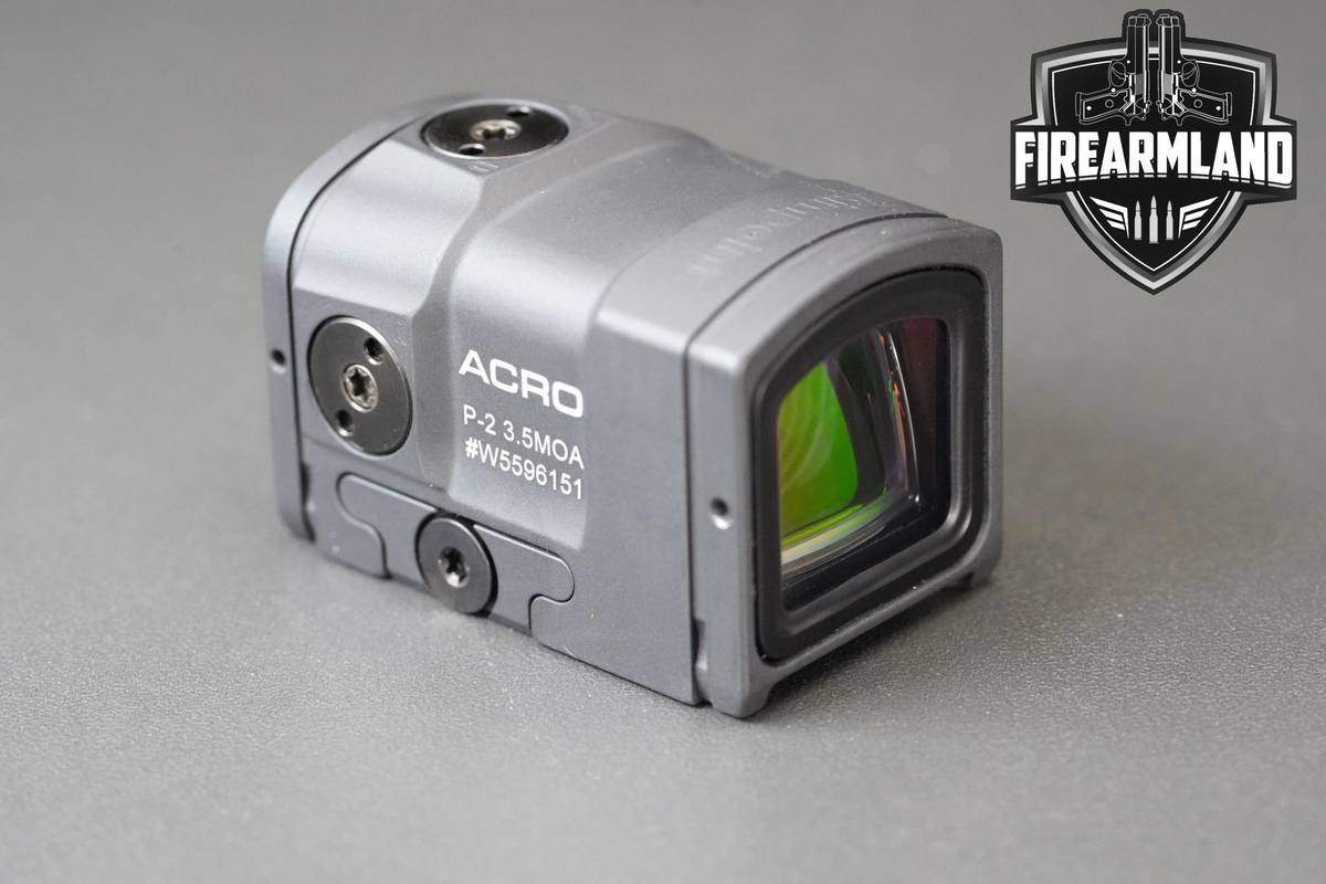 Aimpoint ACRO P-2 3.5 MOA Red Dot Gray Aimpoint P-2 OPTIC