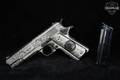 Rock Island Armory (RIA) GI Standard FS .38 Super Bright Nickel in Very Good Condition Image 2
