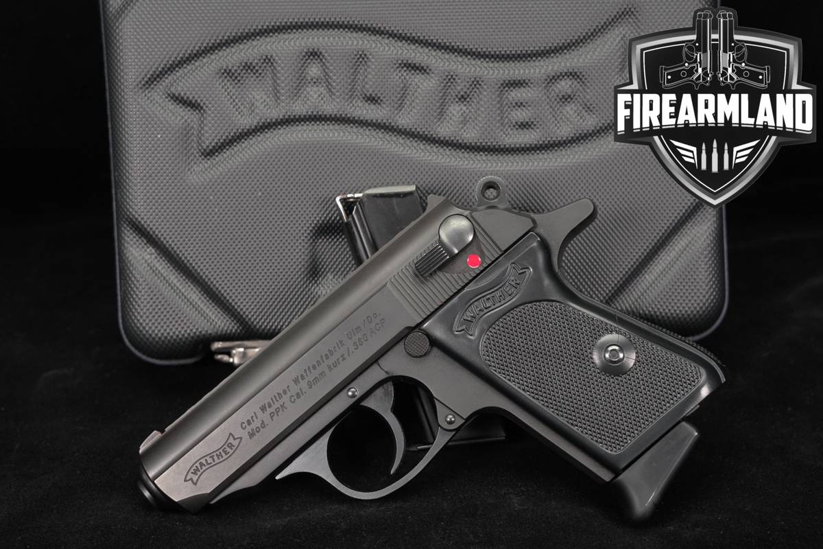 PRISTINE Walther PPK 380 ACP 3.3" +2 MAGS & ORIG CASE