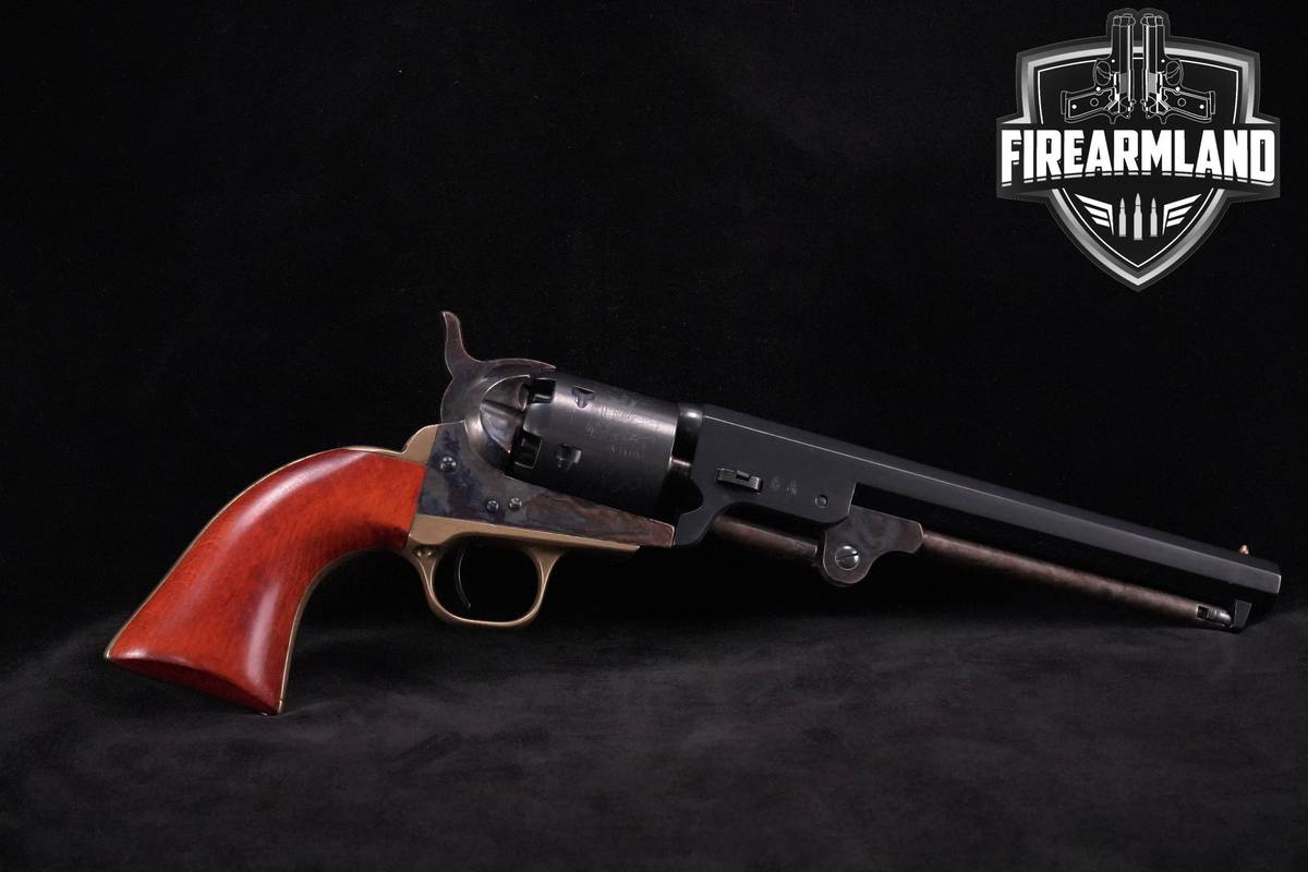 F.lli Pietta 1851 Navy Yank .36 Black Powder 7.5" Case Hardened/Blued