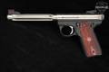 2010 Sturm Ruger 22/45 Mark III Hunter RP .22 LR Two-Tone Stainless in Excellent Condition Image 3