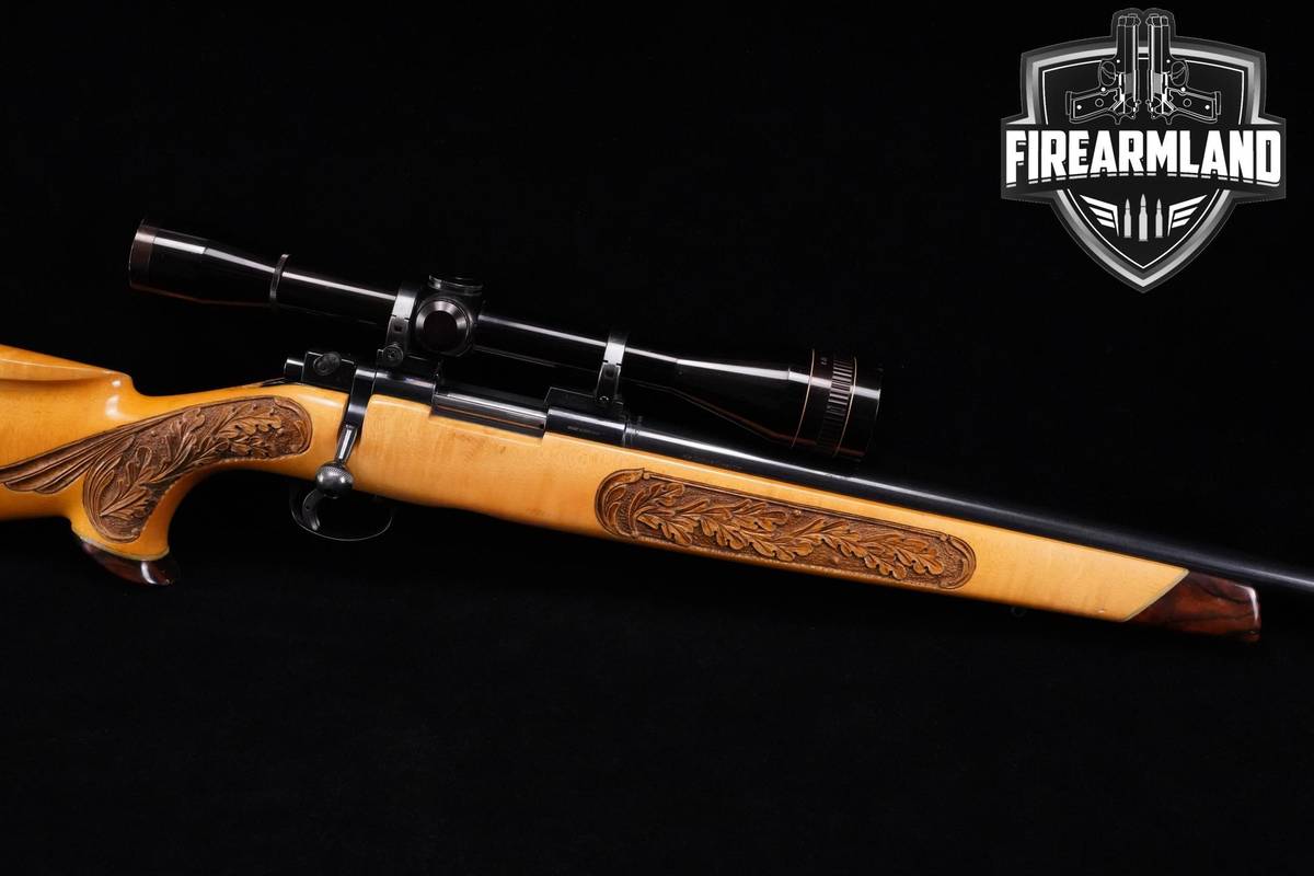 RARE 1950 Sako L469 Heavy Barrel 222 Remington Magnum 24" Blued & Hardwood