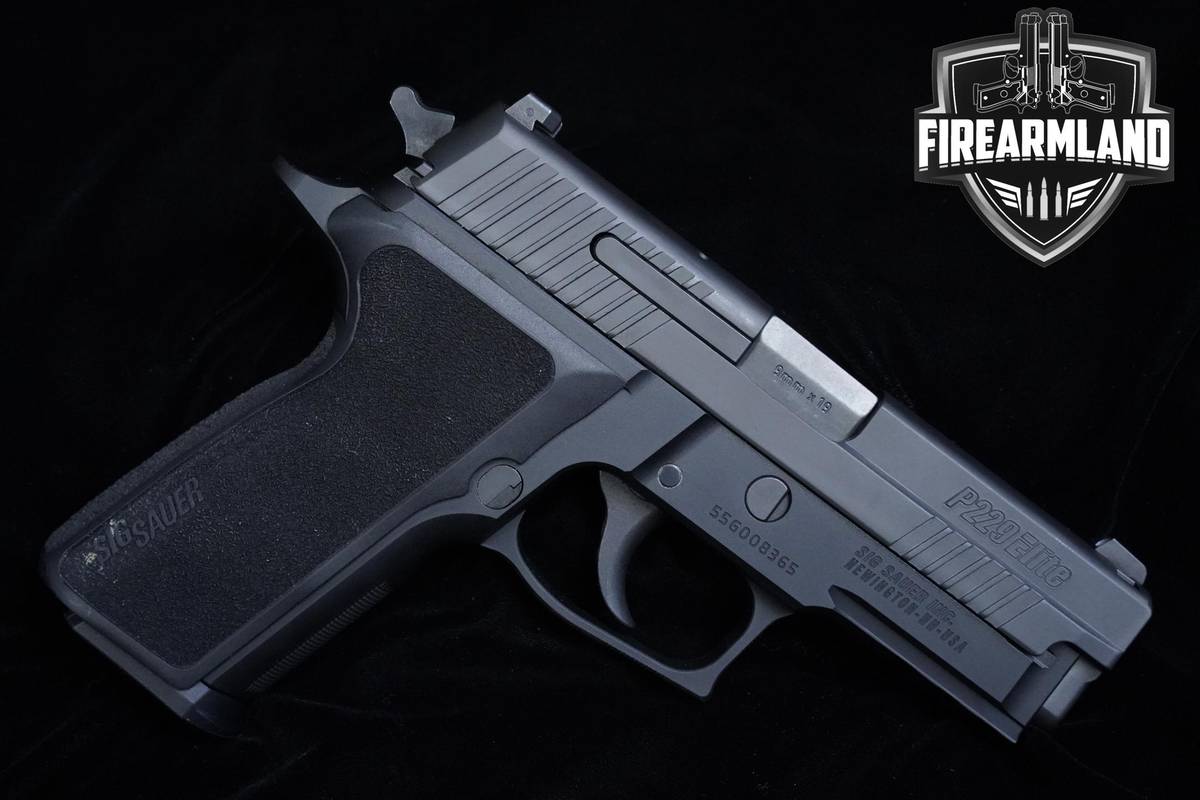 Sig Sauer P229 Elite 9mm 3.9" Gray P229 +2 MAGS & ORIG CASE