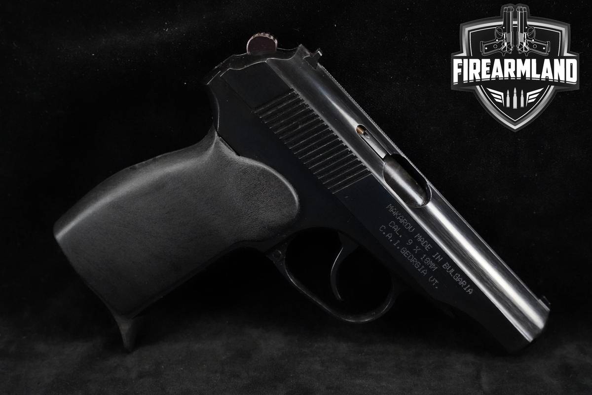 Arsenal Makarov PM 9x18mm Makarov 3.68" Blued Compact DA/SA +2 MAGS