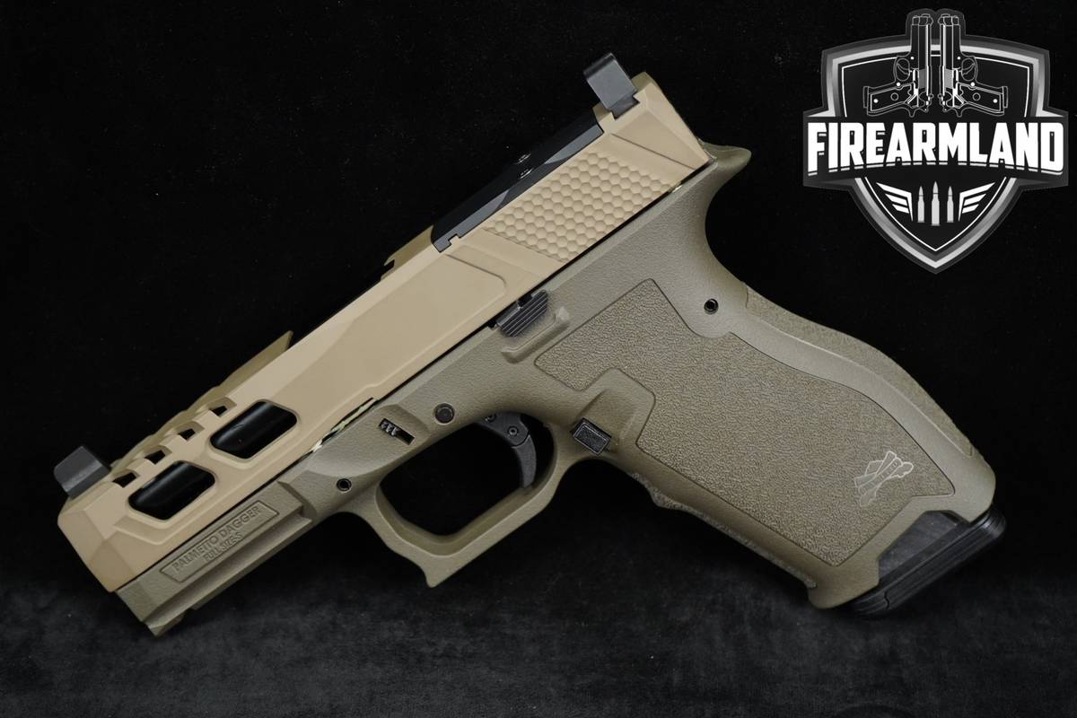 Palmetto State Armory Dagger Compact 9mm 3.9" FDE +3 MAGS & ORIG CASE