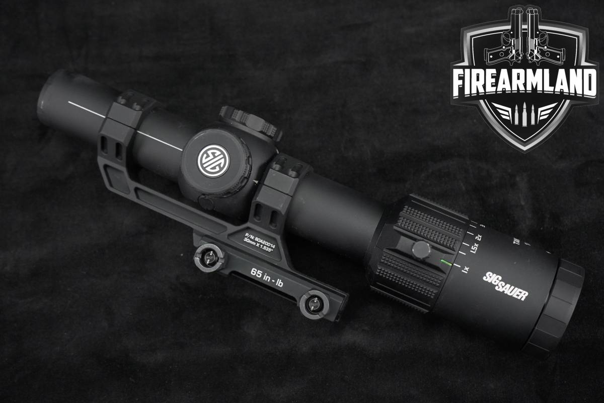 Sig Sauer Tango-MSR 1-8x24 BDC-8 Reticle SFP FFP Scope TMSR