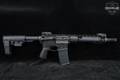 F-1 FDR-15 5.56mm NATO Two-Tone Black & Gray in Good Condition Image 3
