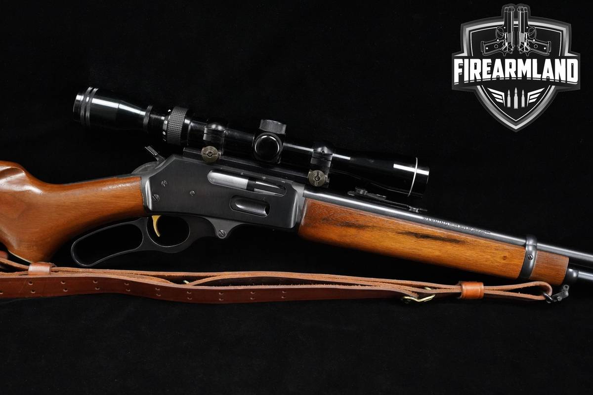 VINTAGE 1981 Marlin Model 336 30-30 Win 20" Blued Marlin 336 JM +OPTIC