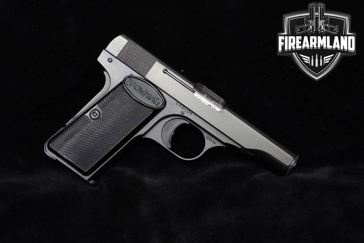 1969 Browning Model 1955 380 ACP 3.44" Blued Browning 1955